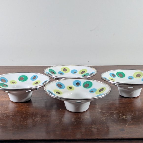 IKEA Emalj Enamel Tea Light Holders set of 4 - Picture 2 of 9